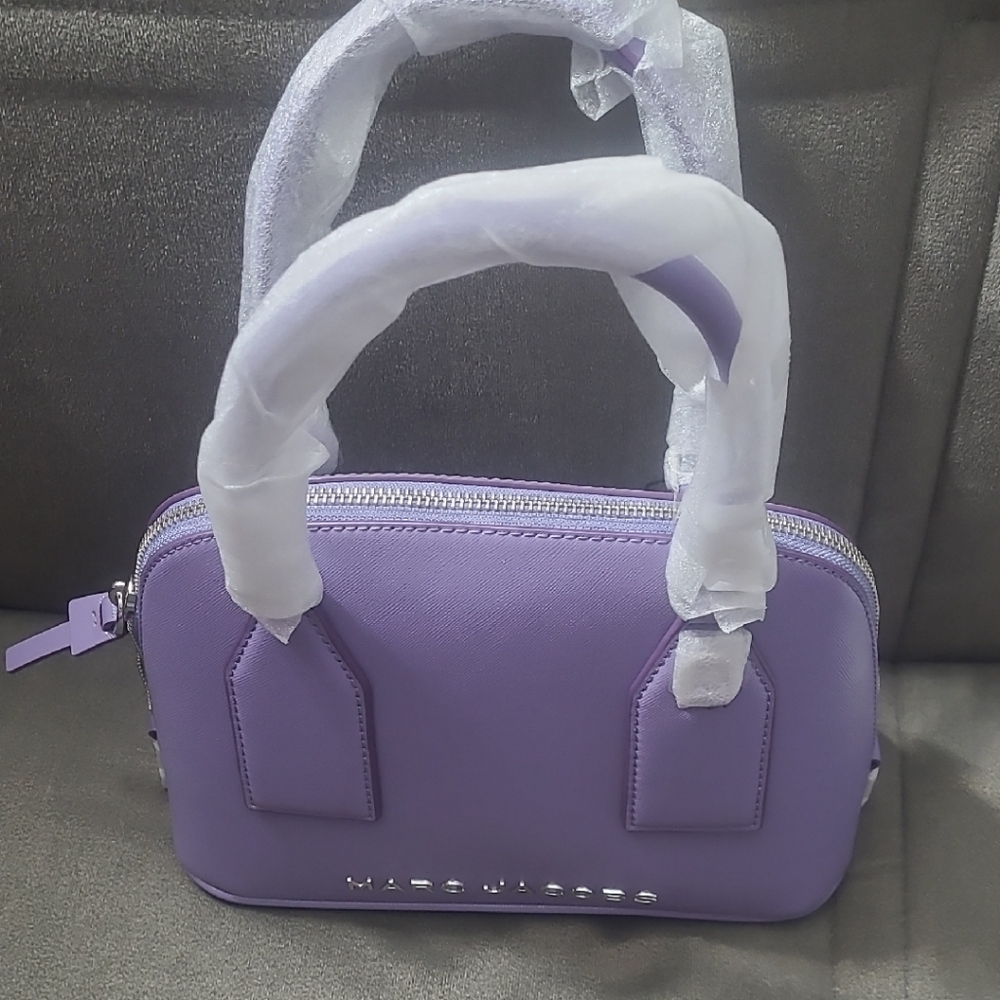 Marc Jacobs Purple Mini Bag with Structured Design NWT